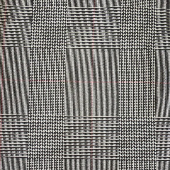 NWT Theory Treeca in Black New Tailor Glen Plaid Stretch Wool Tapered Pant 4 - Picture 7 of 10